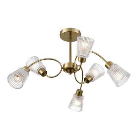 Люстра на штанге Lumion Imana (Имана) 8154/6C