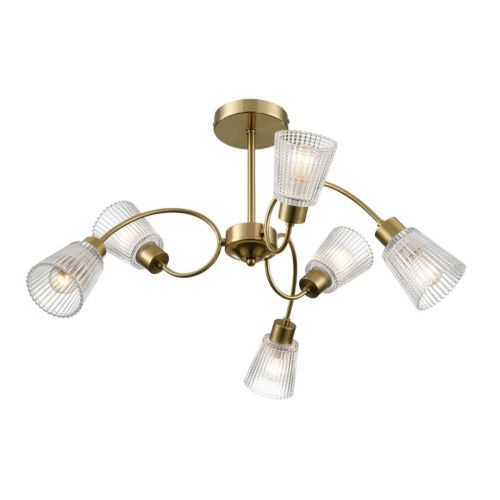 Люстра на штанге Lumion Imana (Имана) 8154/6C - фото 5