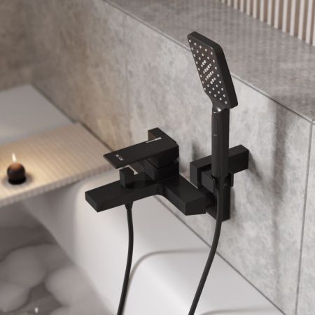 Смеситель для ванны Wasserkraft Abens 2000 2001 настенный черный