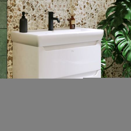 Тумба с раковиной Alavann Lana ALV0978000 70х50 напольная цвет белый