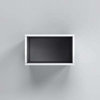 Полка Am.Pm Func M8FOH0401WG 40х30 подвесная цвет белый