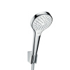 Душевой гарнитур Hansgrohe Croma Select 26421400 настенный хром/белый