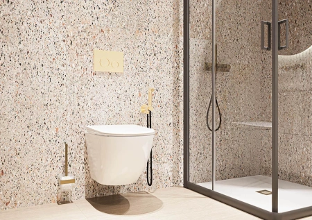 Унитаз подвесной Veconi Moro VMO-48T белый глянцевый с сиденьем микролифт безободковый смыв торнадо