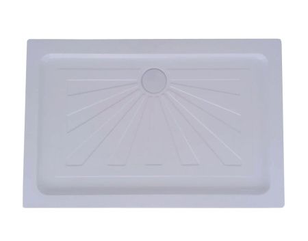 Душевой уголок Parly ZQ121B 120х80 стекло прозрачное профиль черный с поддоном