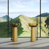 Раковина керамическая Dea Design Pedestal Basin DD2027 480 R1 50х50 напольная цвет коричневый без отверстий под смеситель