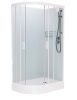 Душевая кабина Frank 412014 120х80 асимметричная без крыши ориентация правая