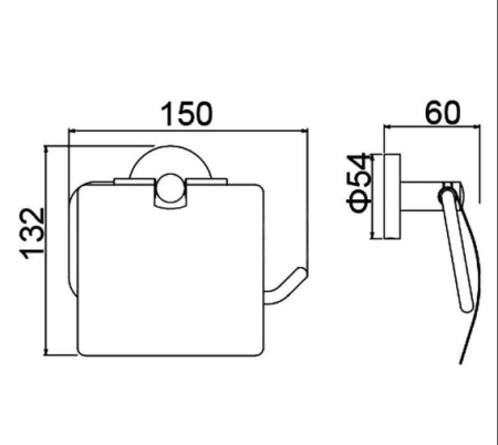 Бумагодержатель D-Lin D240280