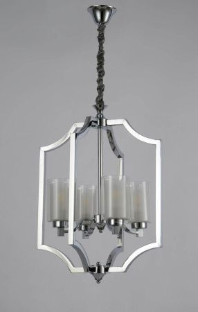 Люстра подвесная Lumina Deco Vigatto (Вигатто) LDP 1224-4 CHR