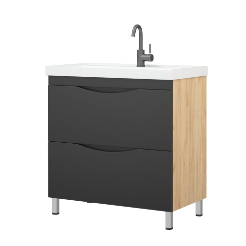 Тумба под раковину Corozo Лиана SD-00001837 79х44х83 - фото 5