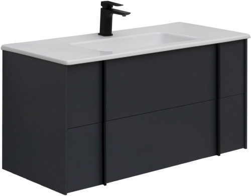 Тумба под раковину Allen Brau Reality 1.32007.AM 100х46х50 подвесная цвет черный