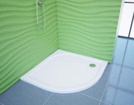 Душевой поддон из искусственного камня Эстет Омега ФР-00000763 100х100 с ножками