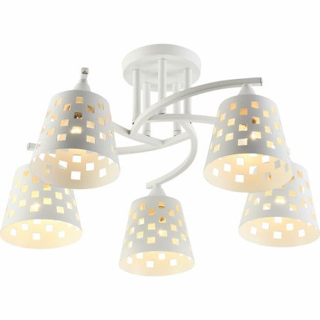 Люстра на штанге Reluce 01384-0.3-05 WH+CR