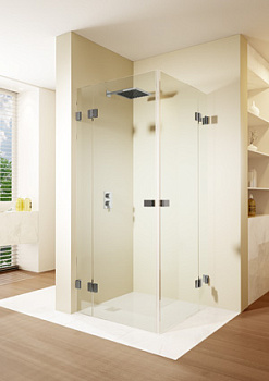 Душевой уголок Riho SCANDIC G001099120 80х80 стекло прозрачное профиль хром глянцевый без поддона