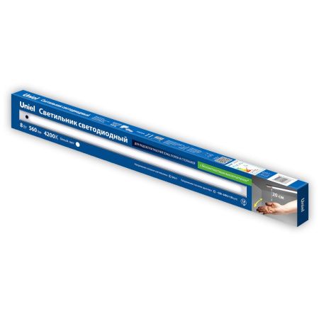 Светильник мебельный Uniel ULI-F49-8W/4200K SENSOR IP40 SILVER