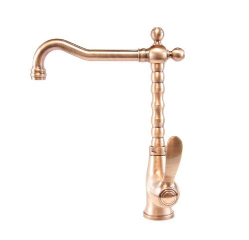 Смеситель Webert Aurora AU831802060 на раковину медь - фото 4