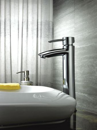 Смеситель для раковины LeMark Atlantiss LM3209C на столешницу хром