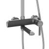 Душевая стойка Grossman Alba 500.K35.06.100/210 настенная цвет черный