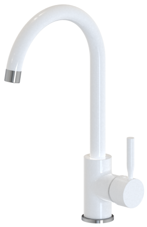 Смеситель для кухни Esko Fresco FR 519 W на мойку белый