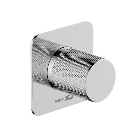 Переключатель на 2 выхода Wasserkraft Mosel 4600 A293 встраиваемый в стену хром