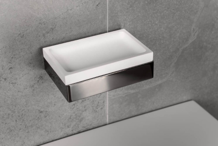 Мыльница Boheme Qubic 10723-SGM