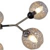 Люстра на штанге Illumico IL0268 IL0268-6PSQ-79 BK AB