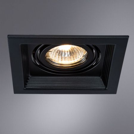 Светильник встраиваемый Arte Lamp Canis (Цанис) A6661PL-1BK