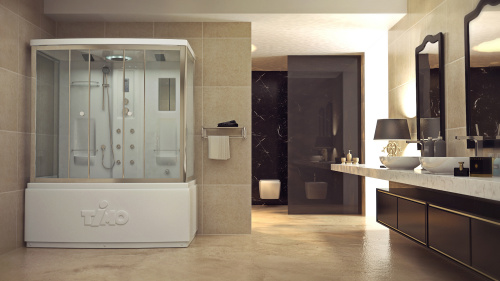 Душевой бокс Timo Lux T-7770(NEW) 170х88 прямоугольная с крышей - фото 3