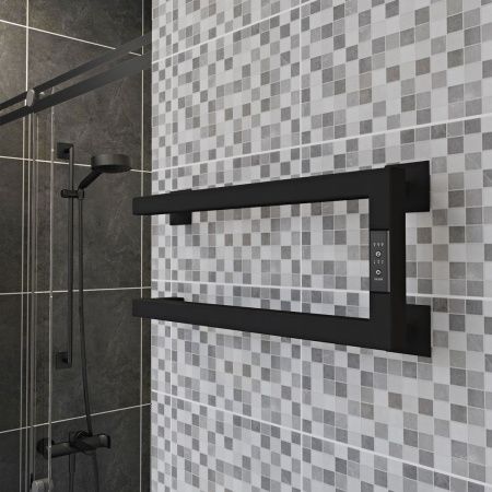 Полотенцесушитель электрический Indigo Nix DGN20-50BRLt 50х20 черный