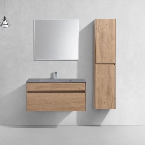 Тумба под раковину Vincea Chiara VMC-2C100NO 99х43.5х47.5 - фото 3