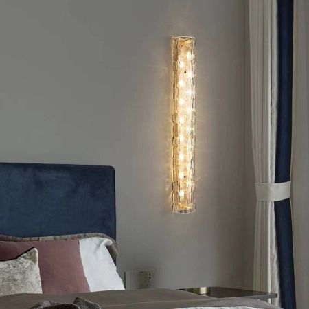 Светильник настенный Delight Collection 88067W/L gold/clear