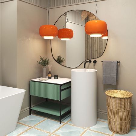 Раковина акриловая Wellsee Chalice Perfection 230612000 50х50 напольная цвет белый без отверстий под смеситель