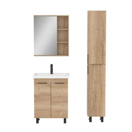 Тумба под раковину Onika Легран 106159 60х40 напольная цвет коричневый