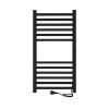 Полотенцесушитель электрический Indigo Attic LСLATCE80-40BRRt 45х80 черный