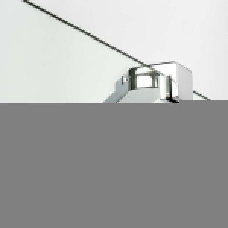 Душевой уголок New Trendy NEW AZZURA Chrome K-0560 80х80 стекло прозрачное профиль хром без поддона