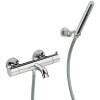 Смеситель для ванны Cisal LESS NEW LND2301621 настенный хром с термостатом