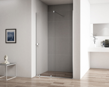 Душевая дверь Cezares STREAM STREAM-BF-1-120-C-Cr 120х195 стекло прозрачное профиль хром глянцевый