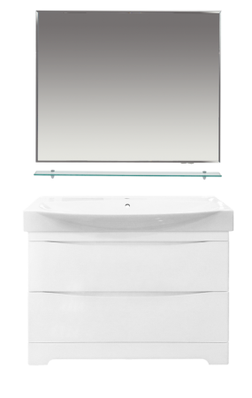 Тумба под раковину Misty Элвис П-Элв01105-0112Я 100х40х74 напольная