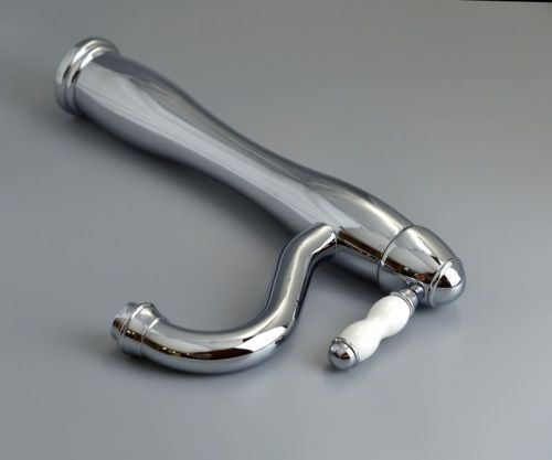 Смеситель для раковины Bronze de Luxe TIFFANY C912 на столешницу хром - фото 4