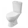 Унитаз-компакт напольный с бачком Santeri Ультра 1P4013S0100BF белый с сиденьем каскадный смыв