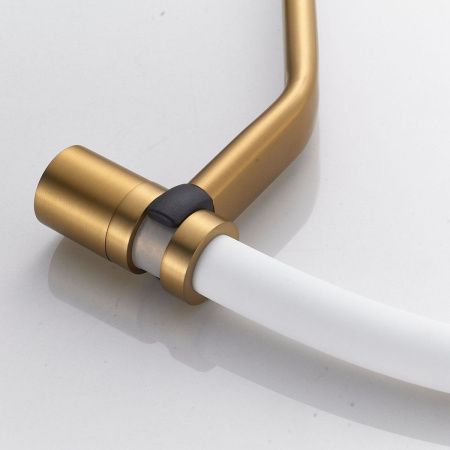 Смеситель для кухни Shevanik S343G-1 на мойку золото