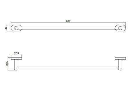 Полотенцедержатель BELZ B90501