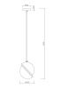 Светильник подвесной Freya Element (Элемент) FR5181PL-01CH