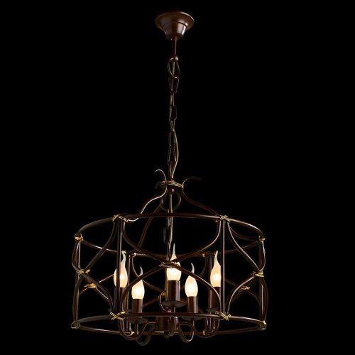 Люстра подвесная Arte Lamp Bellator (Беллатор) A8959SP-5BR - фото 3