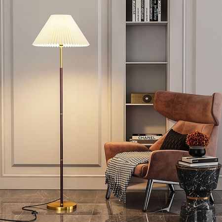 Торшер Uniel UML-T522 E27 COPPER/WHITE
