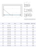 Душевая дверь Vegas-Glass EP-F-1 NOVO EP-F-1 NOVO h2000 100 01 07 R 100х200 стекло тонированное профиль белый