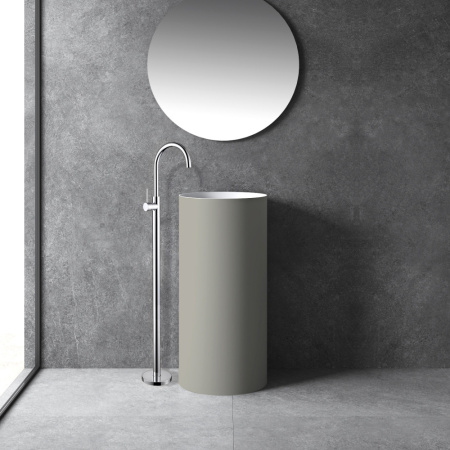 Смеситель ABBER Wasser Kreis AF8141 напольный хром