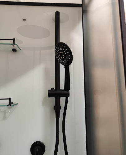 Душевая кабина Frank 814814 100х80 с крышей ориентация левая - фото 3 Душевая кабина Frank 814814 100х80 с крышей ориентация левая - фото 3