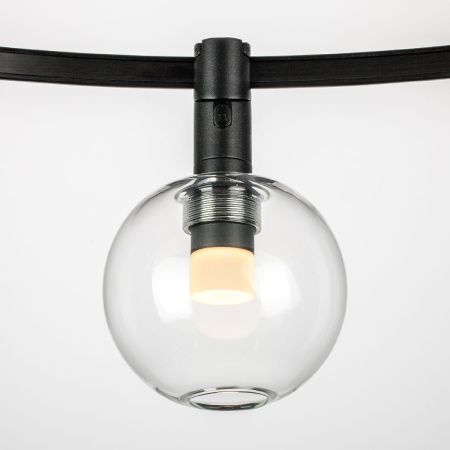 Трековый однофазный светильник Lightstar Due (Дуе) 207637