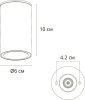 Архитектурный светильник Arte Lamp MISTERO (МИСТЕРО) A3302PF-1WH