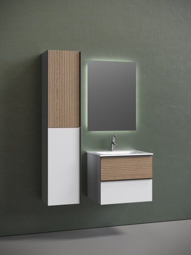 Тумба под раковину Sancos DELTA DL60W 59х44,5х50 настенная - фото 3